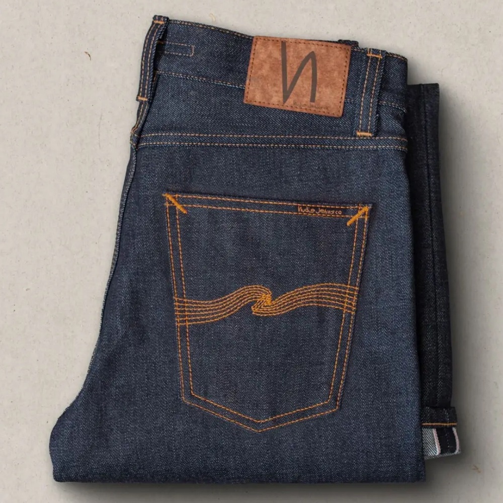 Nudie Jeans Co men’s Lean Dean Dry Dawn Selvage
Size 30x34